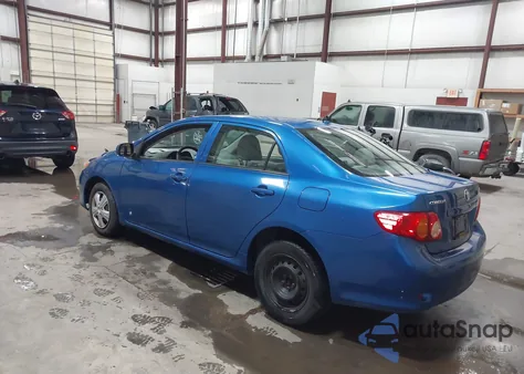 2009 Toyota Corolla Le from USA, damaged, VIN 2T1BU40EX9C187329